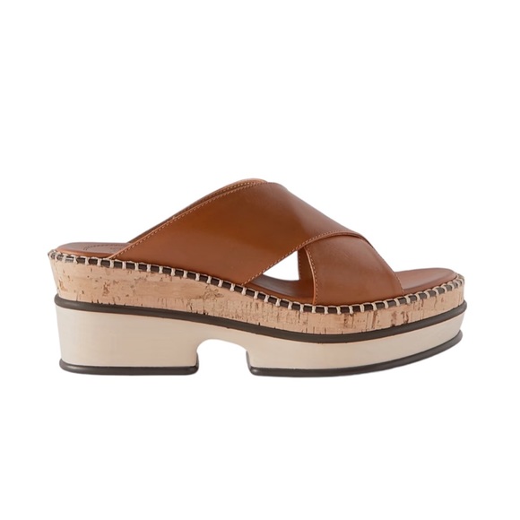Chloe Shoes - Chloe Laia leather platform mules SZ 40/US 10 NIB